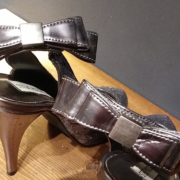 Steve Madden  glittered  heels - Picture 3 of 14